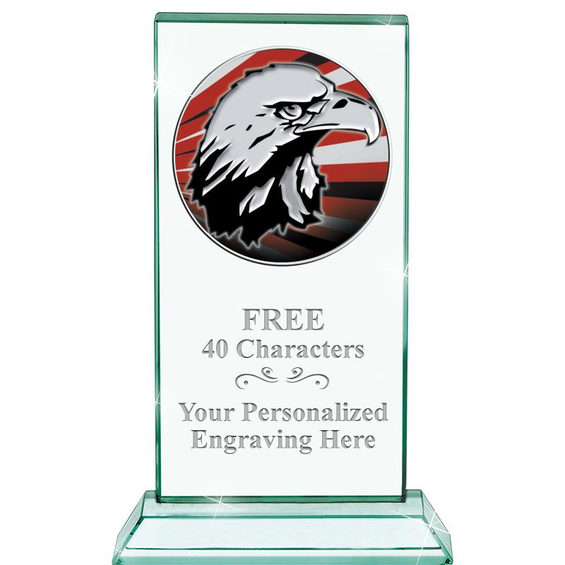 5" JADE MONARCH INSERT CRYSTAL