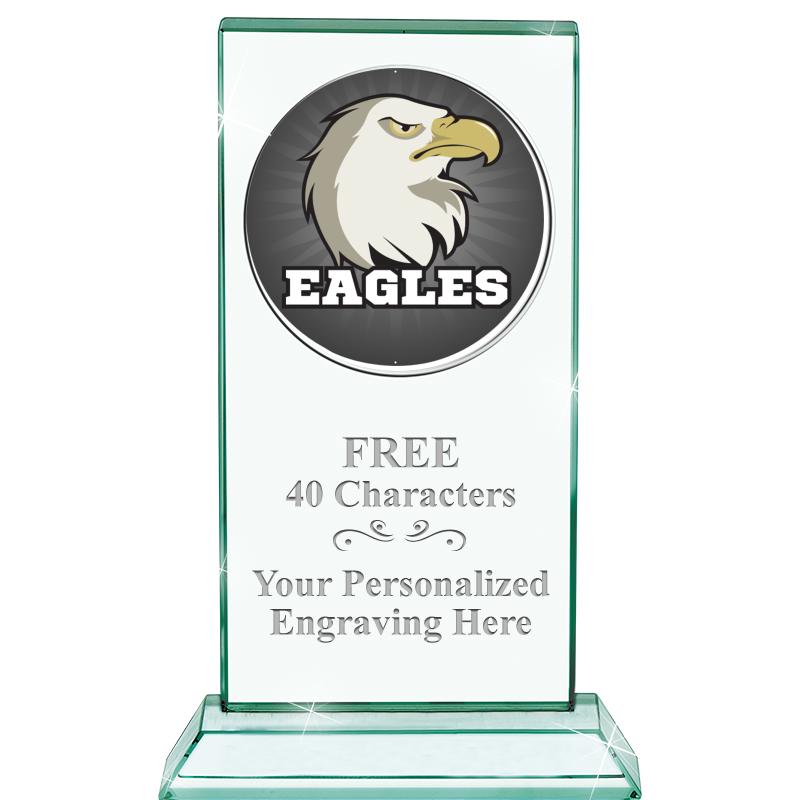 5" JADE MONARCH INSERT CRYSTAL