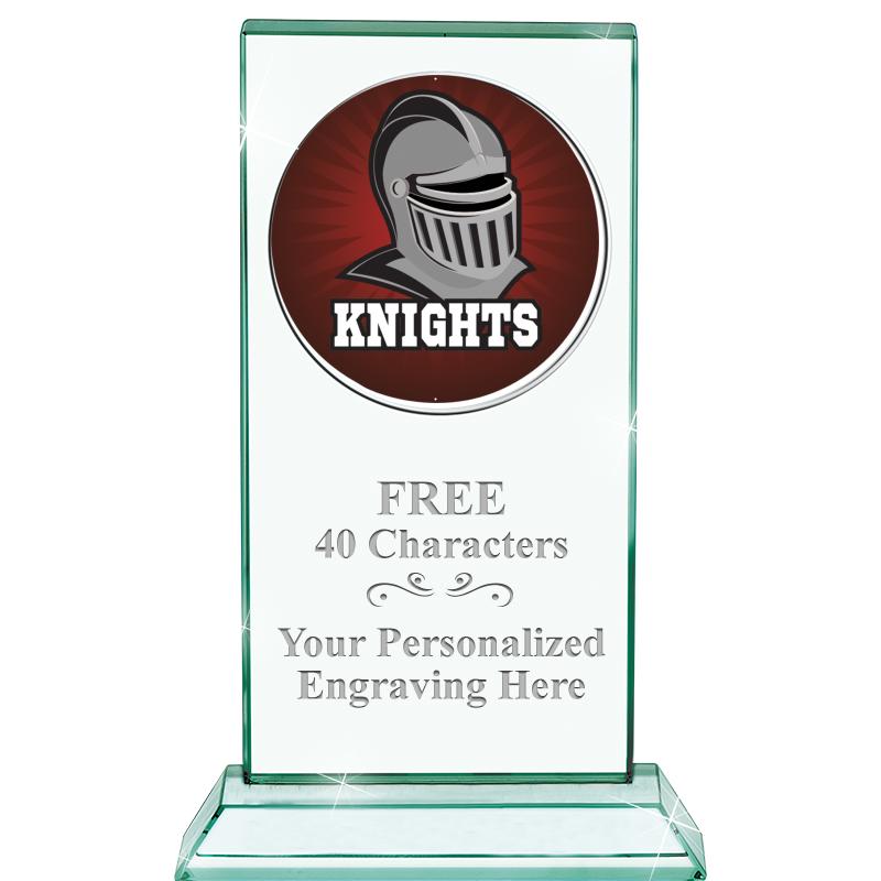 5" JADE MONARCH INSERT CRYSTAL