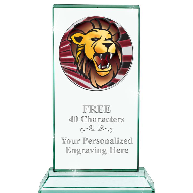 5" JADE MONARCH INSERT CRYSTAL