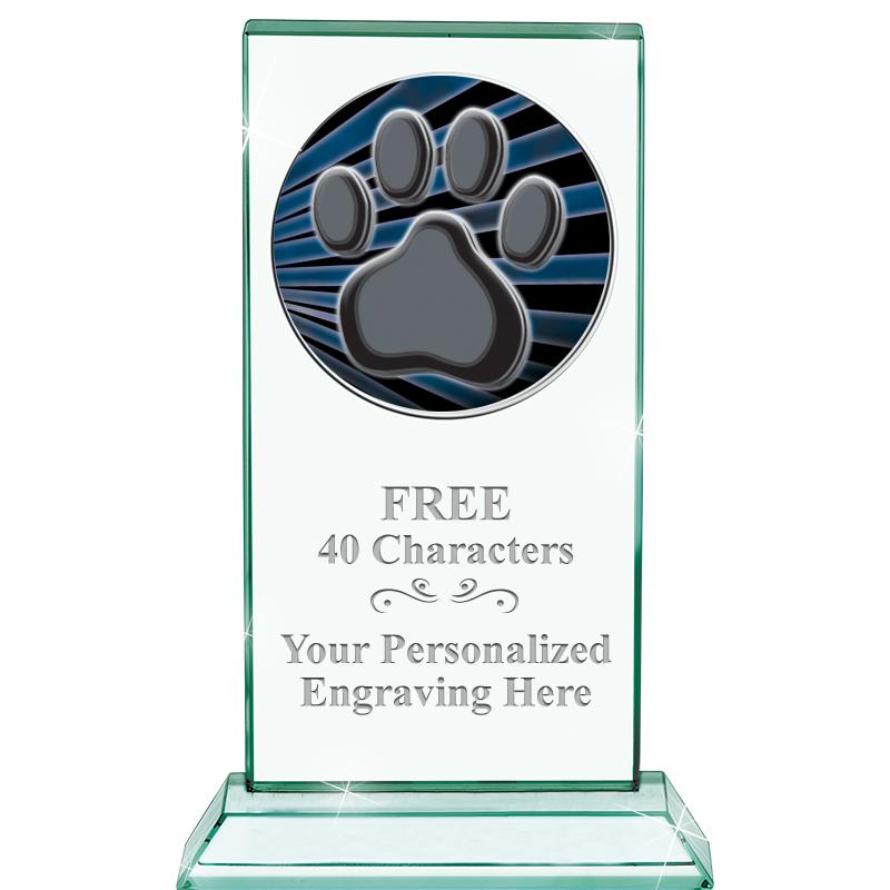 5" JADE MONARCH INSERT CRYSTAL