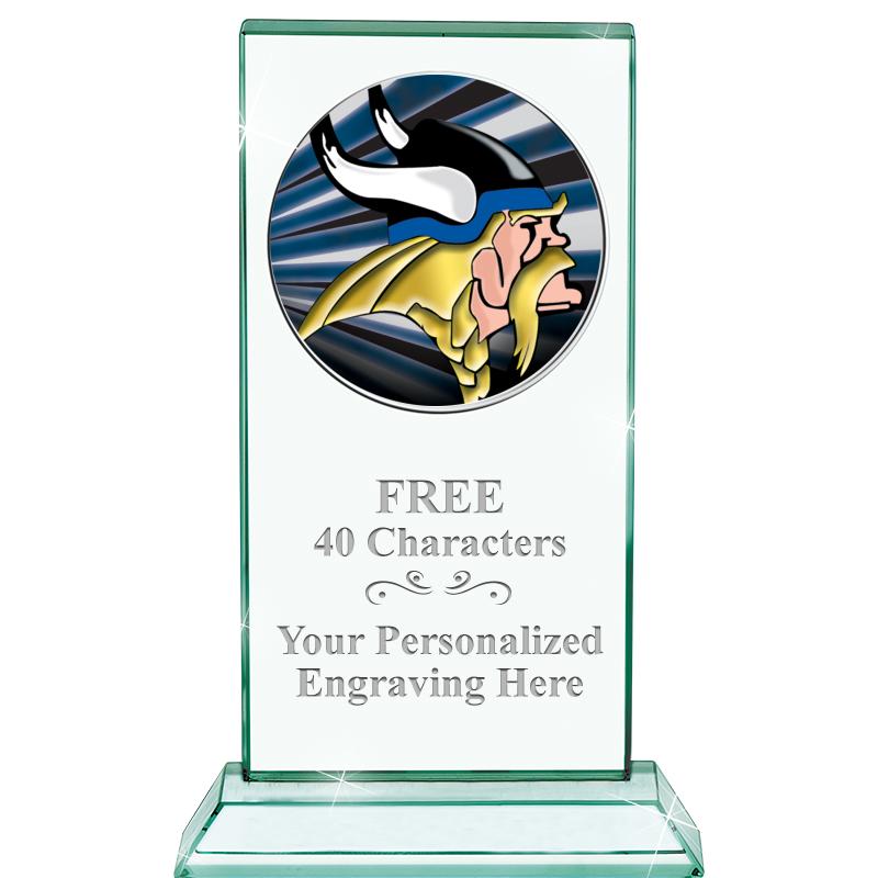 5" JADE MONARCH INSERT CRYSTAL