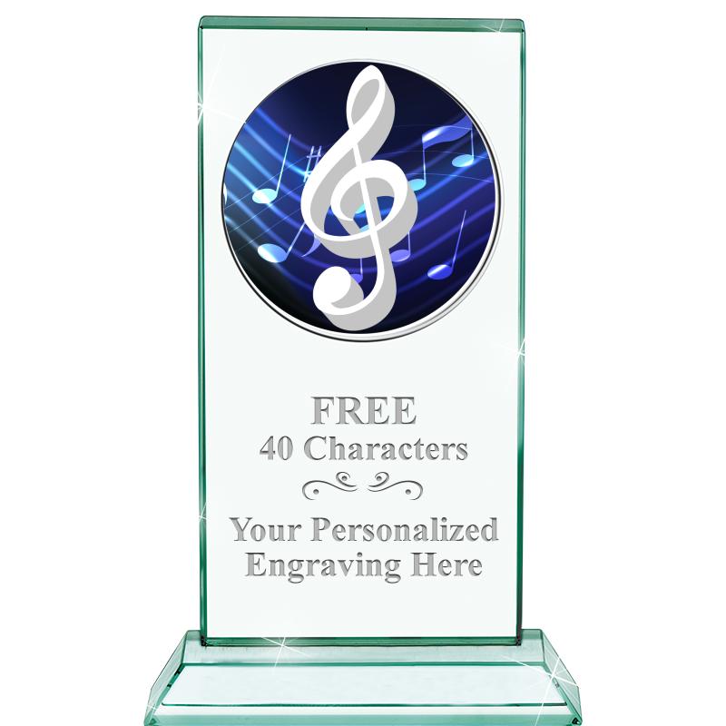 5" JADE MONARCH INSERT CRYSTAL