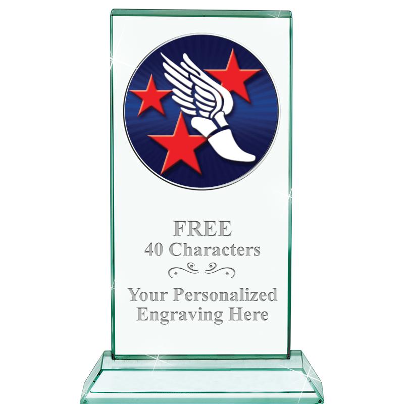 5" JADE MONARCH INSERT CRYSTAL