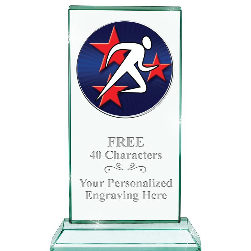 5" JADE MONARCH INSERT CRYSTAL