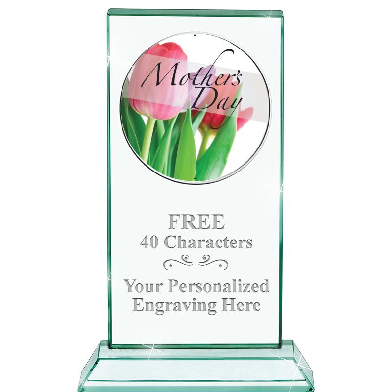 5" JADE MONARCH INSERT CRYSTAL