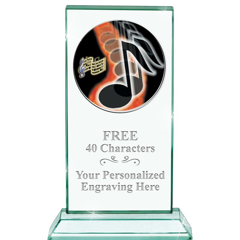 5" JADE MONARCH INSERT CRYSTAL