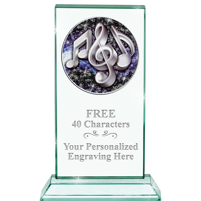 5" JADE MONARCH INSERT CRYSTAL