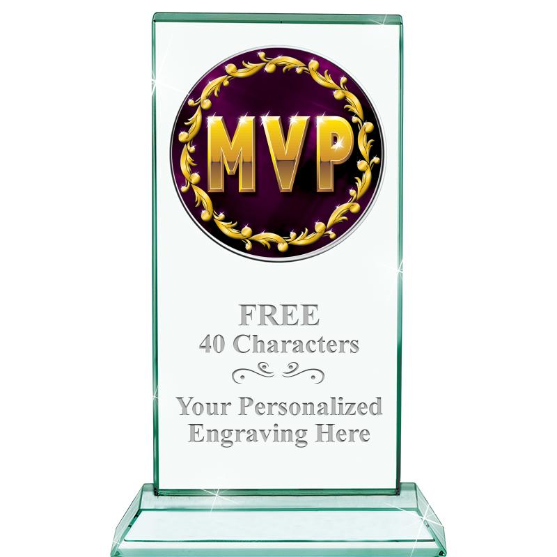 5" JADE MONARCH INSERT CRYSTAL