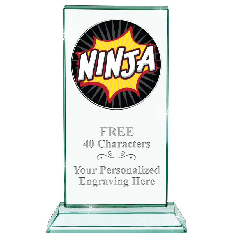 5" JADE MONARCH INSERT CRYSTAL