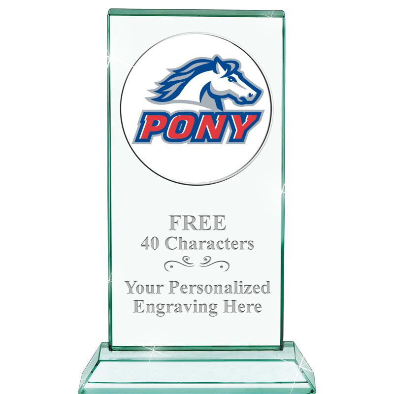 5" JADE MONARCH INSERT CRYSTAL