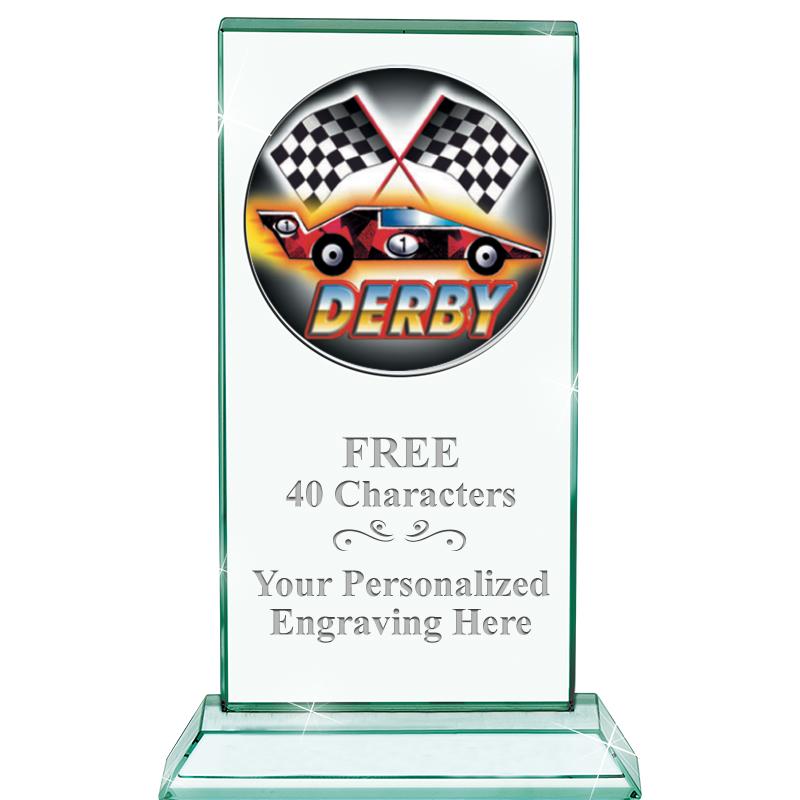 5" JADE MONARCH INSERT CRYSTAL