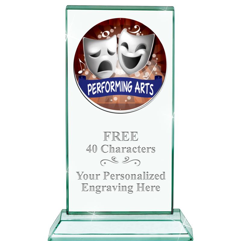 5" JADE MONARCH INSERT CRYSTAL