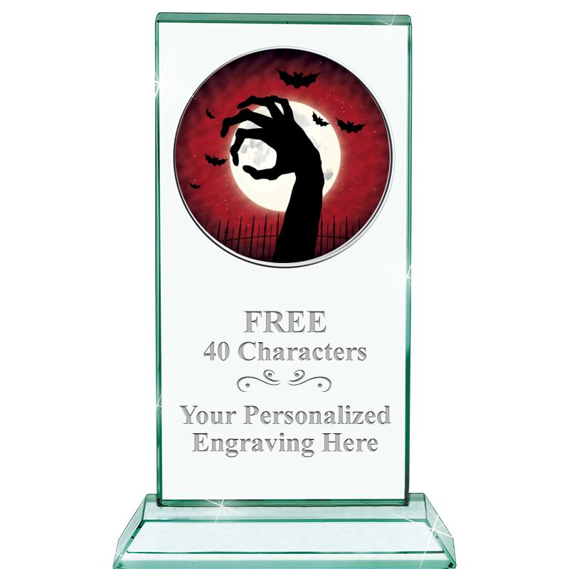 5" JADE MONARCH INSERT CRYSTAL