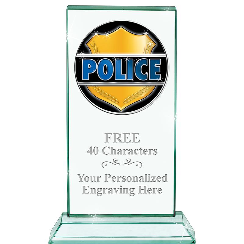 5" JADE MONARCH INSERT CRYSTAL