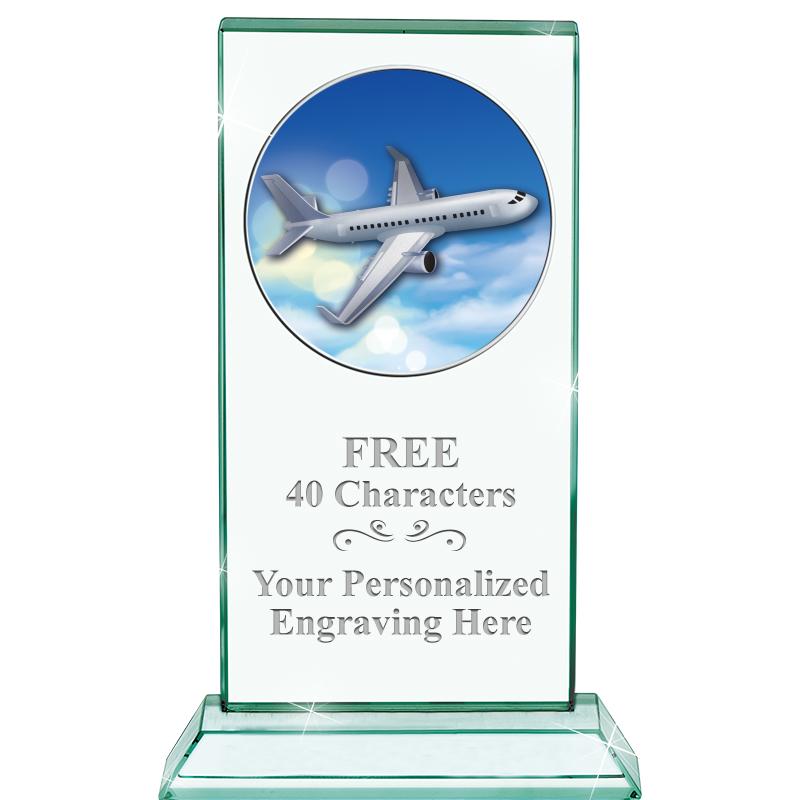 5" JADE MONARCH INSERT CRYSTAL