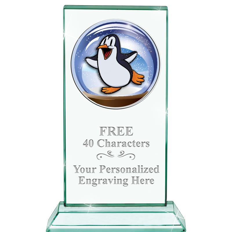 5" JADE MONARCH INSERT CRYSTAL