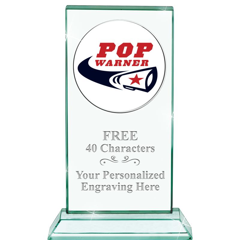 5" JADE MONARCH INSERT CRYSTAL