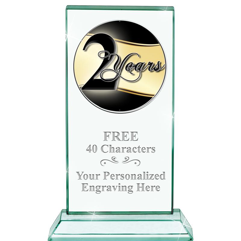 5" JADE MONARCH INSERT CRYSTAL