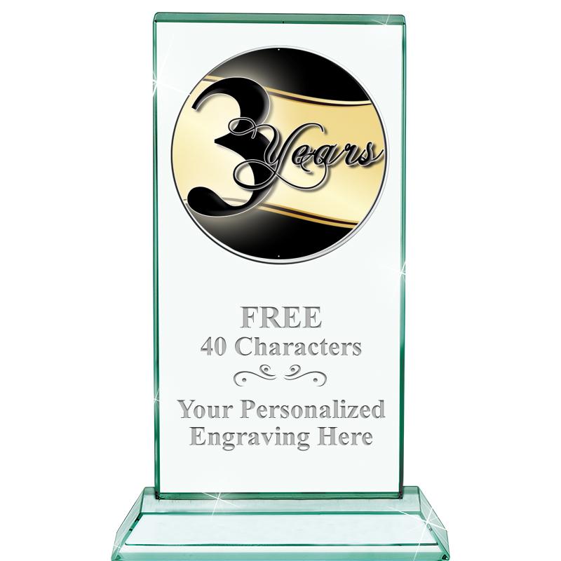 5" JADE MONARCH INSERT CRYSTAL