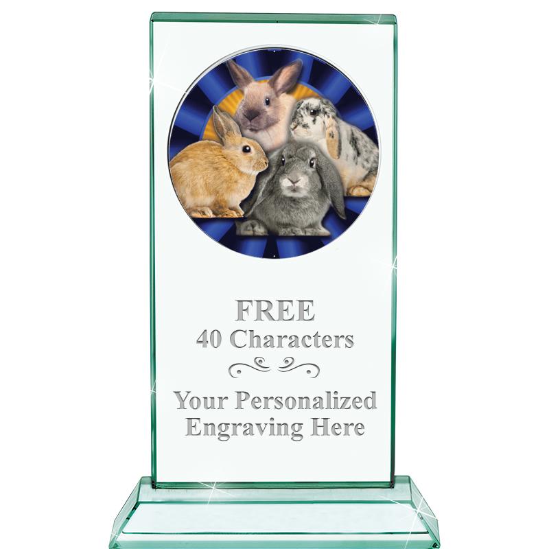 5" JADE MONARCH INSERT CRYSTAL