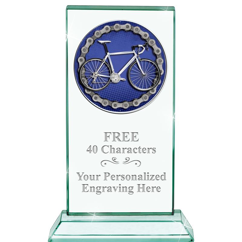 5" JADE MONARCH INSERT CRYSTAL