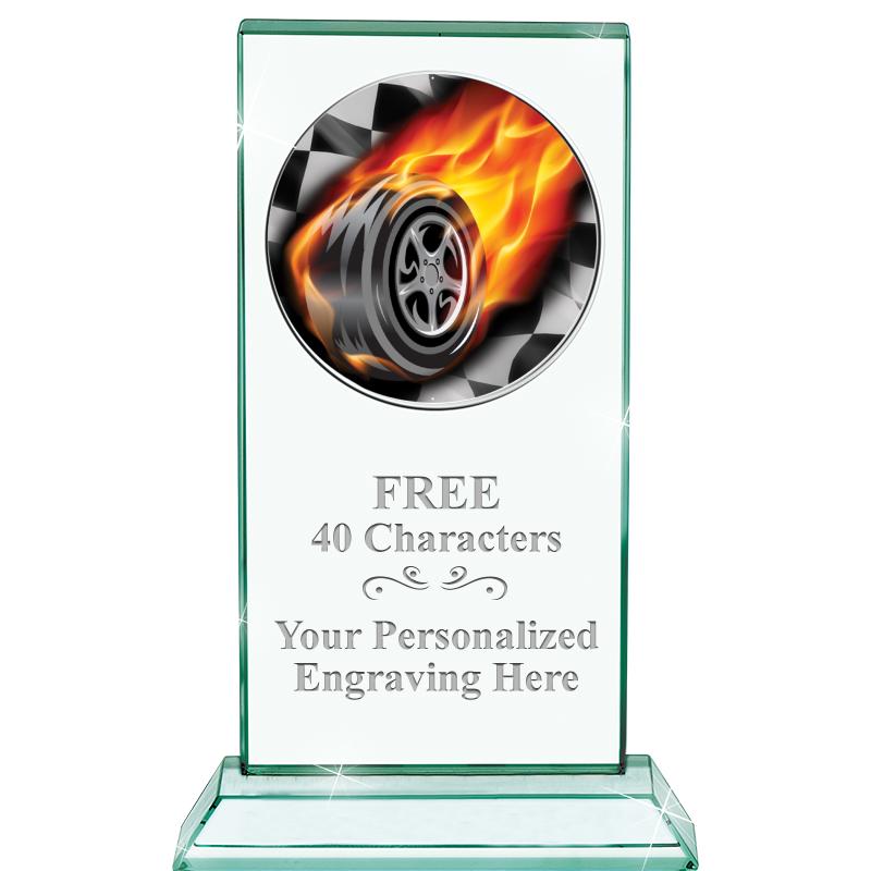 5" JADE MONARCH INSERT CRYSTAL