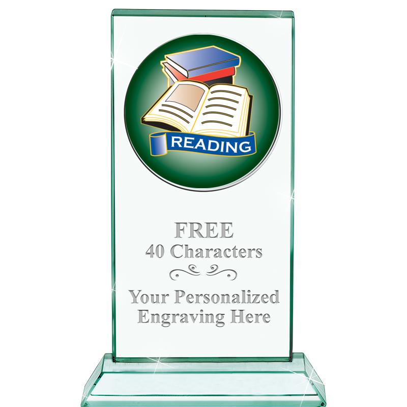 5" JADE MONARCH INSERT CRYSTAL