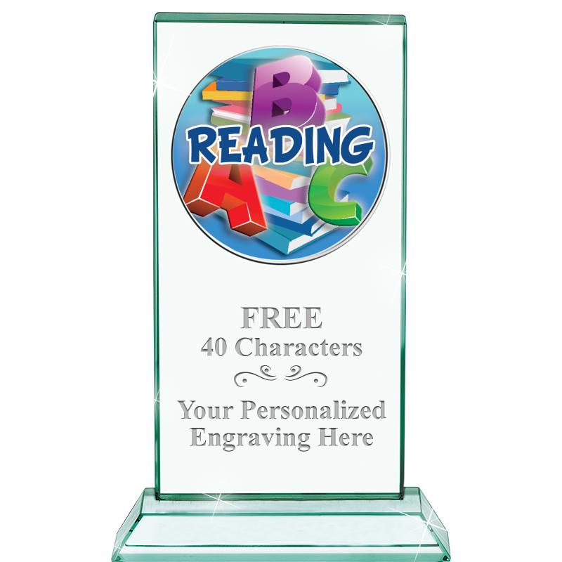 5" JADE MONARCH INSERT CRYSTAL