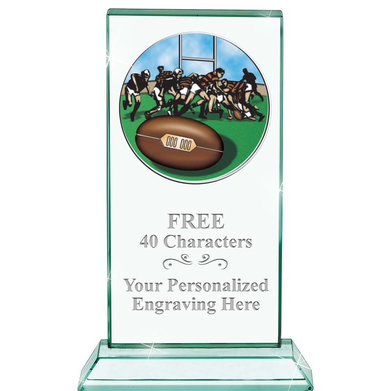 5" JADE MONARCH INSERT CRYSTAL