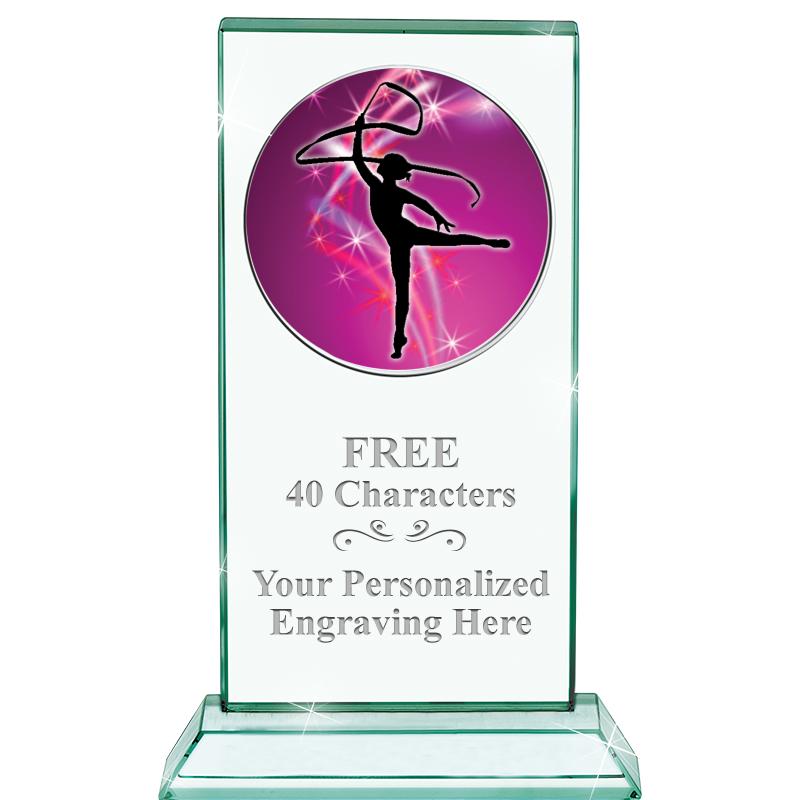 5" JADE MONARCH INSERT CRYSTAL