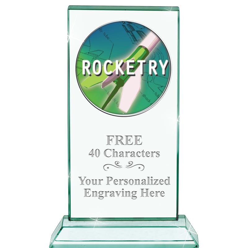 5" JADE MONARCH INSERT CRYSTAL