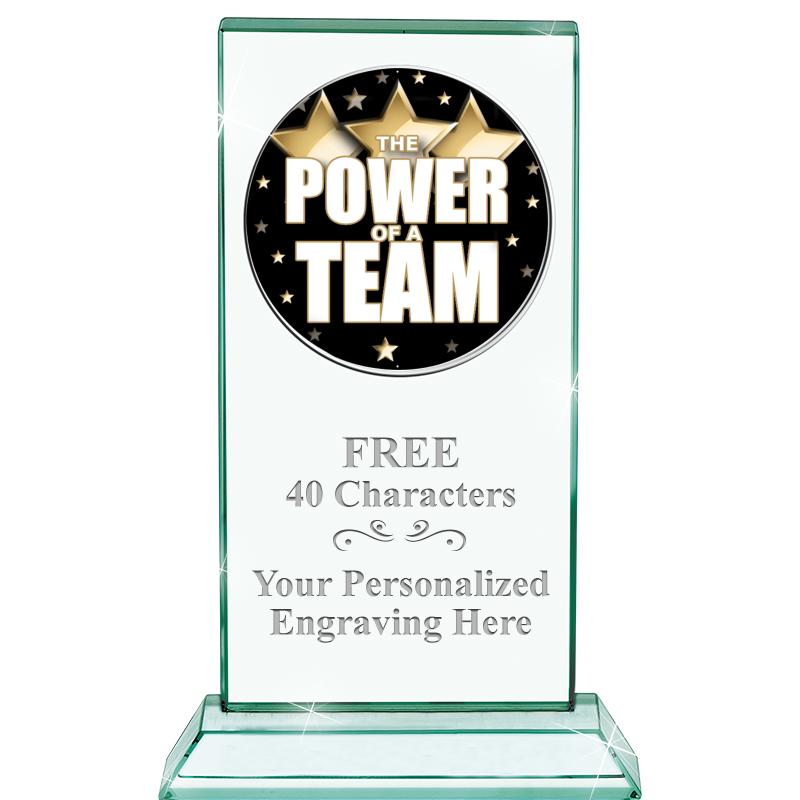 5" JADE MONARCH INSERT CRYSTAL