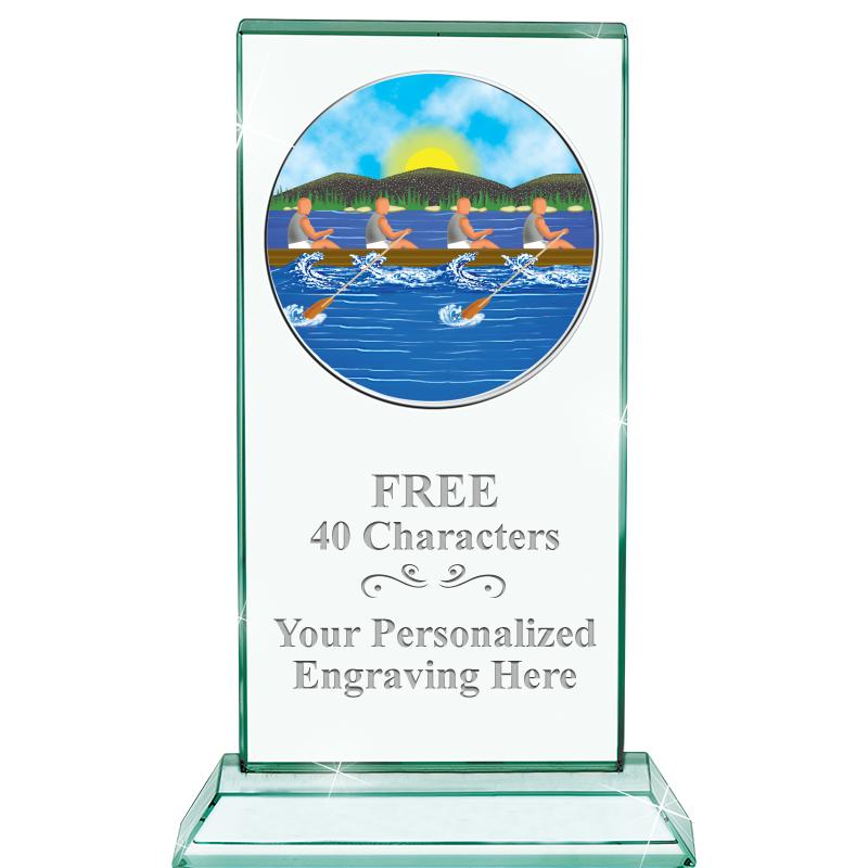 5" JADE MONARCH INSERT CRYSTAL