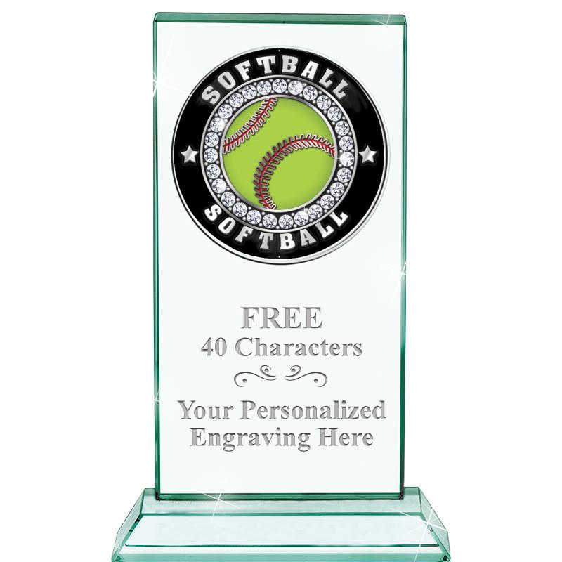 5" JADE MONARCH INSERT CRYSTAL