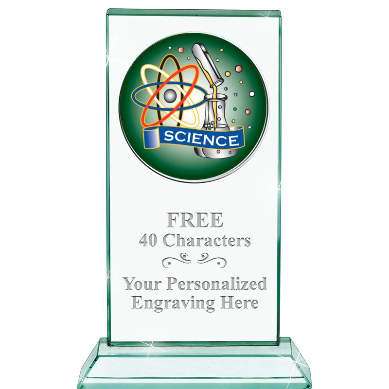 5" JADE MONARCH INSERT CRYSTAL