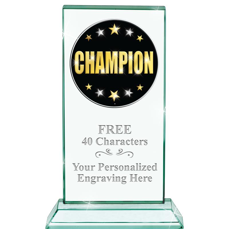 5" JADE MONARCH INSERT CRYSTAL