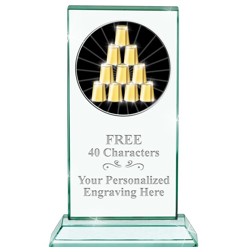 5" JADE MONARCH INSERT CRYSTAL