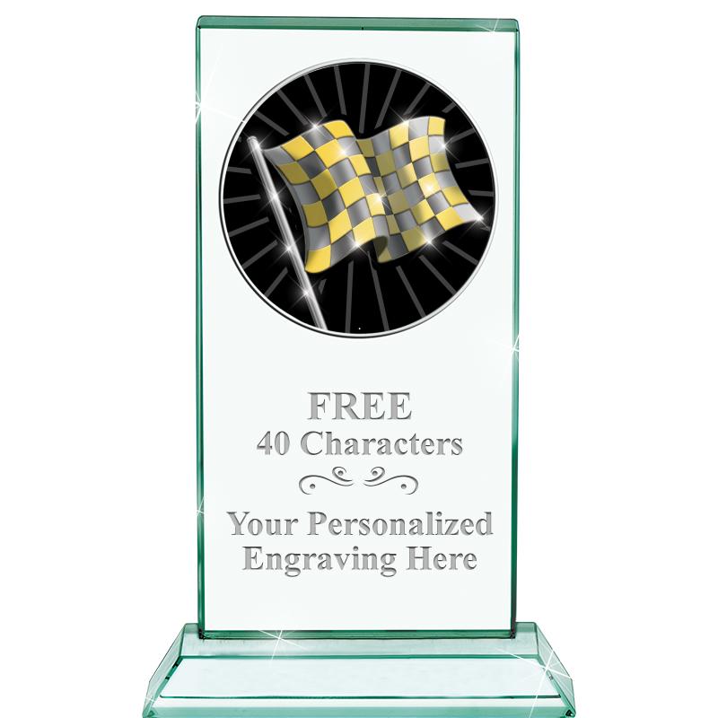 5" JADE MONARCH INSERT CRYSTAL