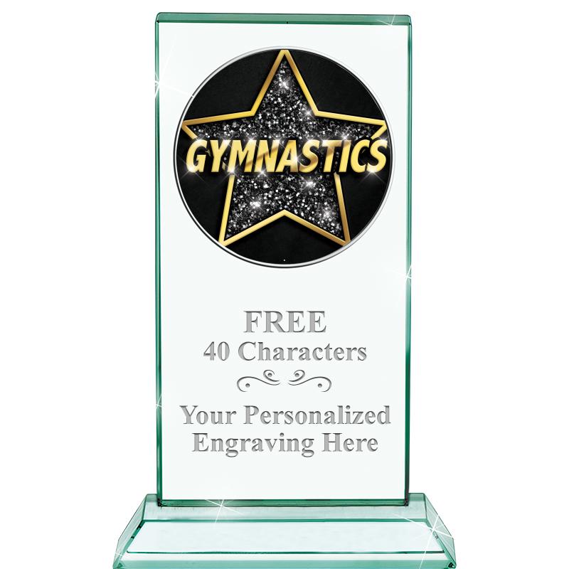 5" JADE MONARCH INSERT CRYSTAL