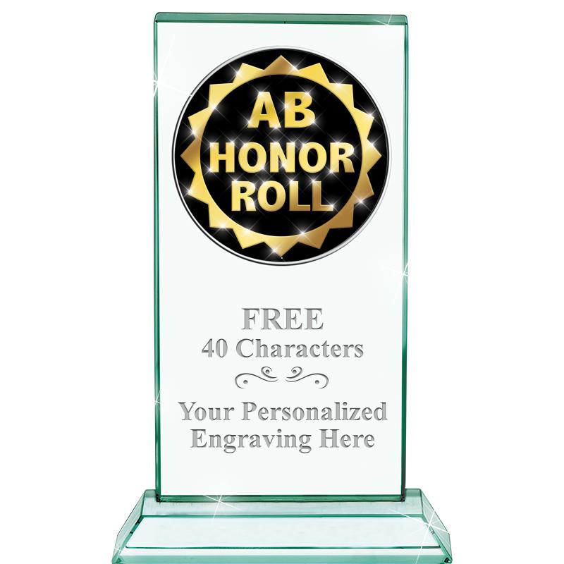 5" JADE MONARCH INSERT CRYSTAL