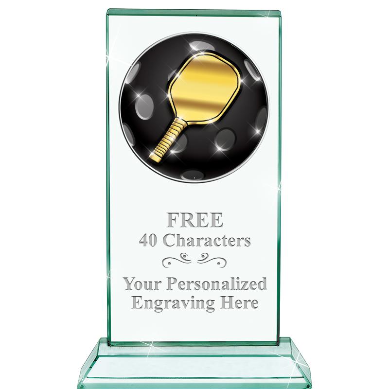 5" JADE MONARCH INSERT CRYSTAL