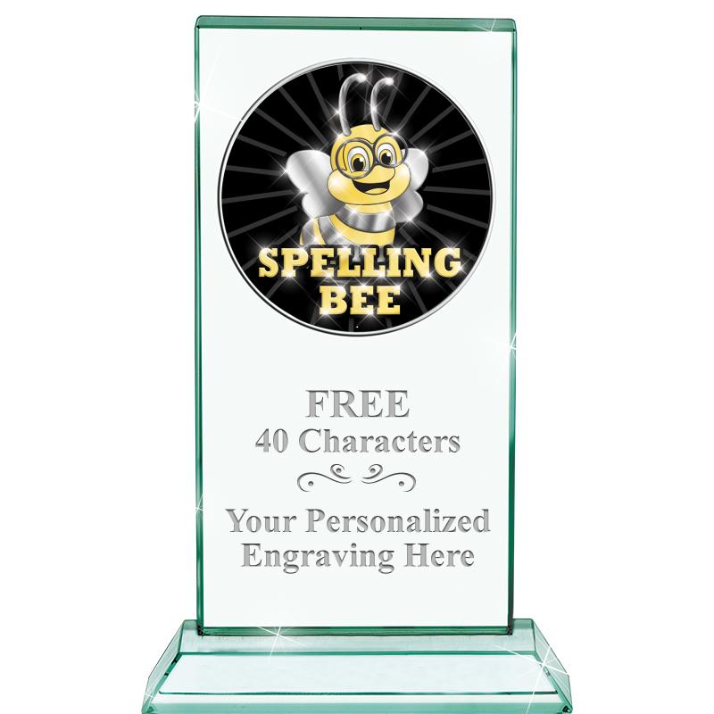 5" JADE MONARCH INSERT CRYSTAL