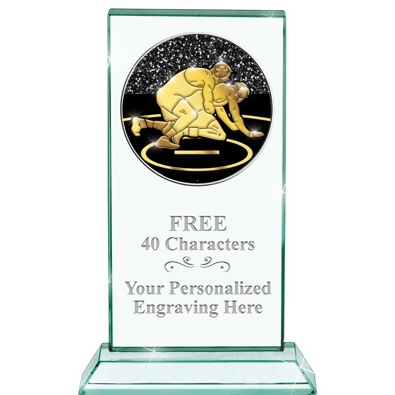 5" JADE MONARCH INSERT CRYSTAL