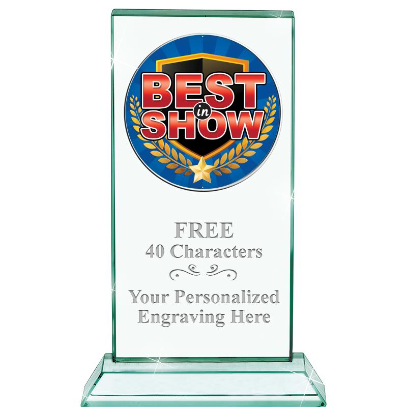 5" JADE MONARCH INSERT CRYSTAL