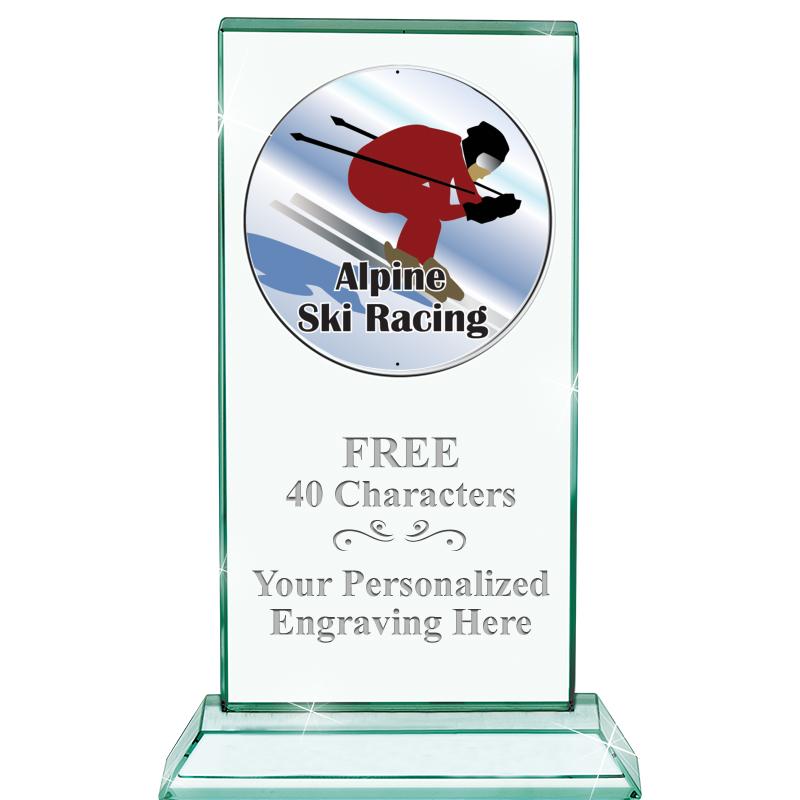 5" JADE MONARCH INSERT CRYSTAL