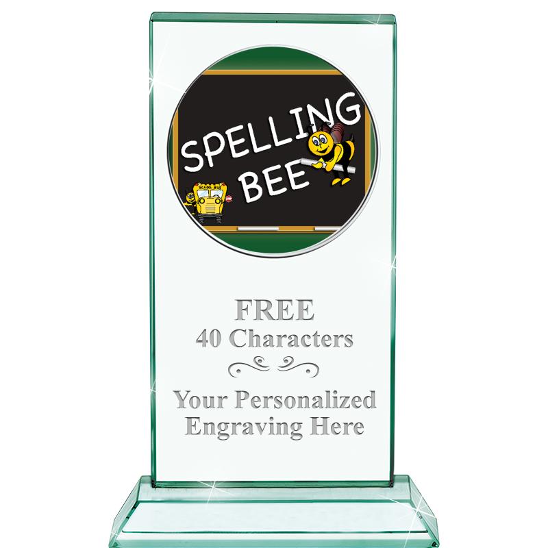 5" JADE MONARCH INSERT CRYSTAL