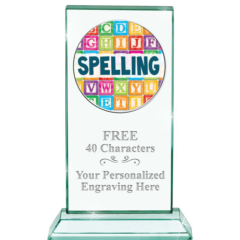 5" JADE MONARCH INSERT CRYSTAL