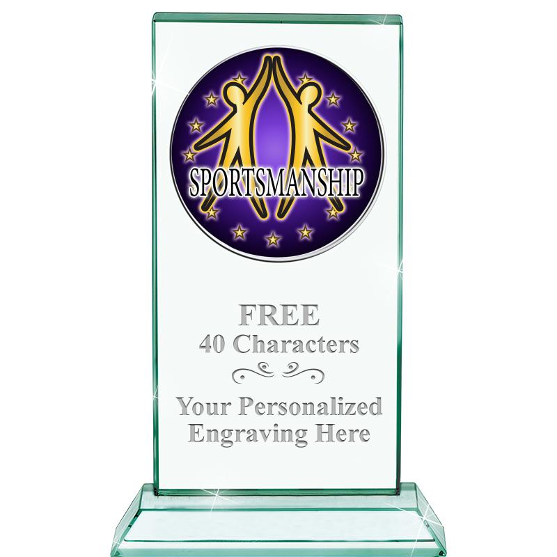 5" JADE MONARCH INSERT CRYSTAL