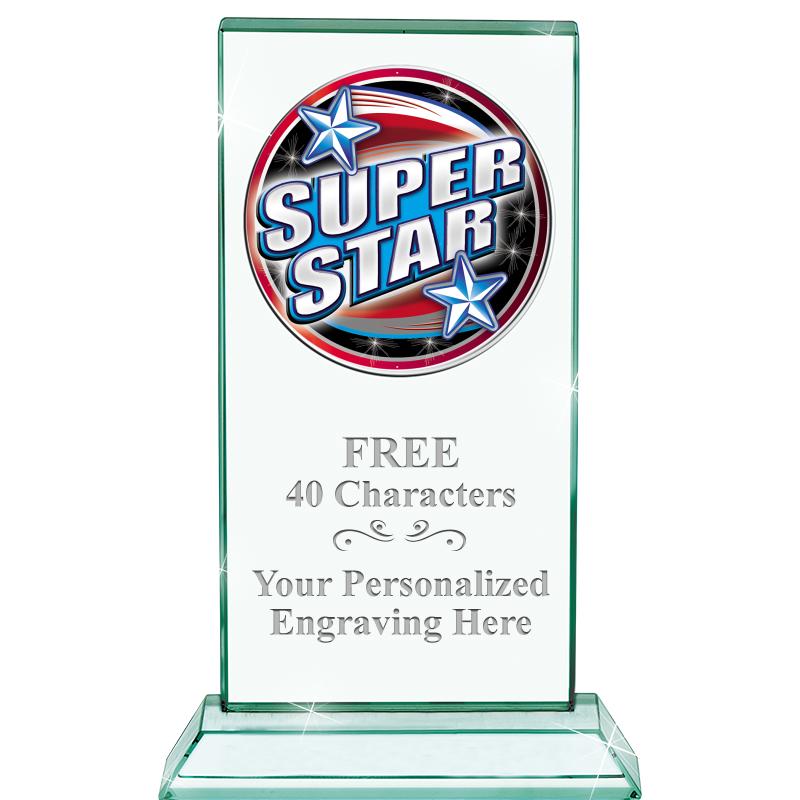 5" JADE MONARCH INSERT CRYSTAL